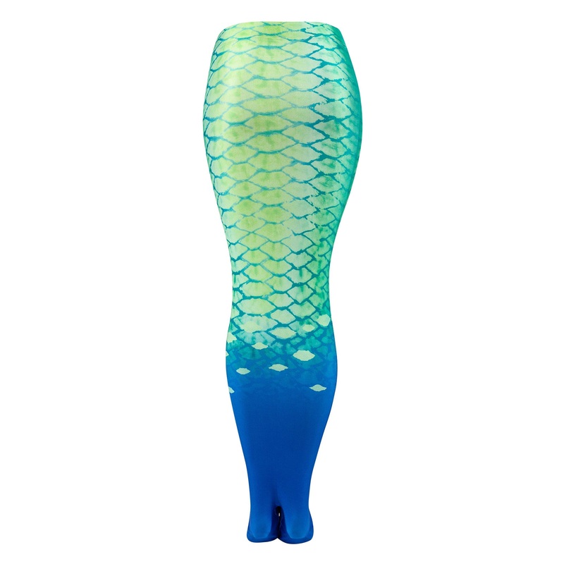Kids’ Mermaid Linden Swim Tail – Sea Glass