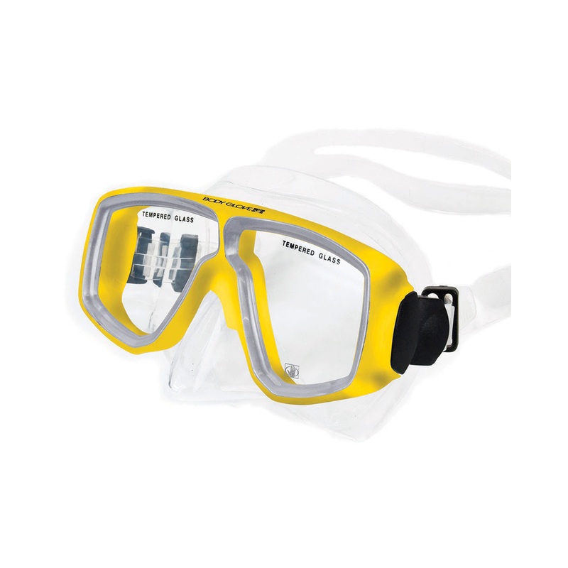 Mild Optical Diving Snorkeling Mask – Yellow