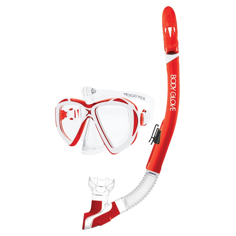 Passage Mask / Snorkel Combo – Red/White