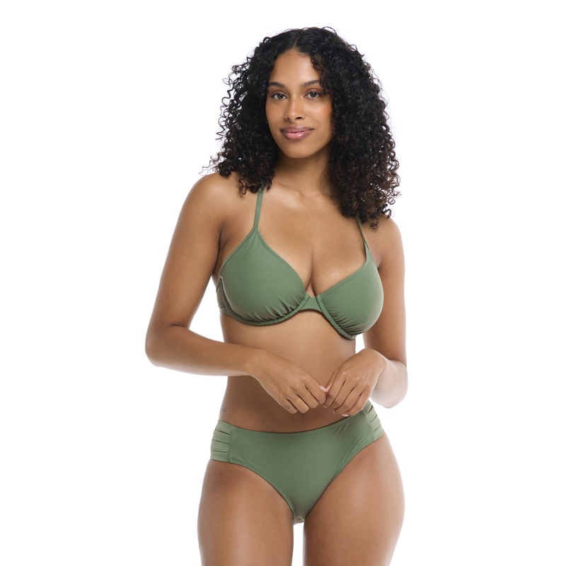 Smoothies Solo D-F Cup Bikini Top – Cactus