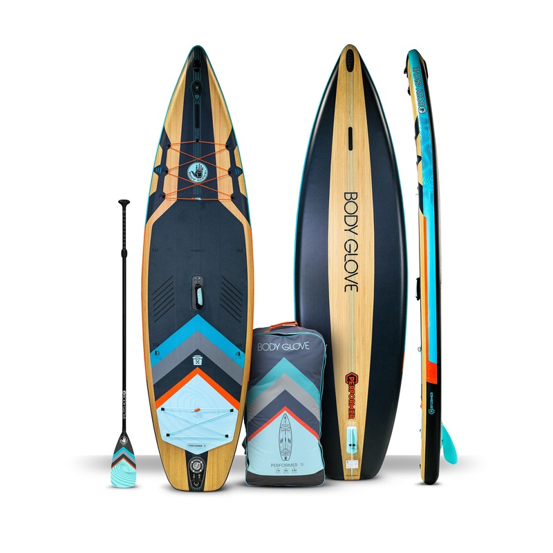 2023 Performer 11′ Inflatable Paddle board – Wood/Hematite
