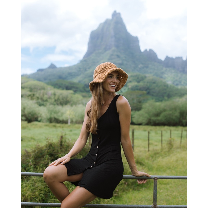 Cora Cover-Up Dress – Black