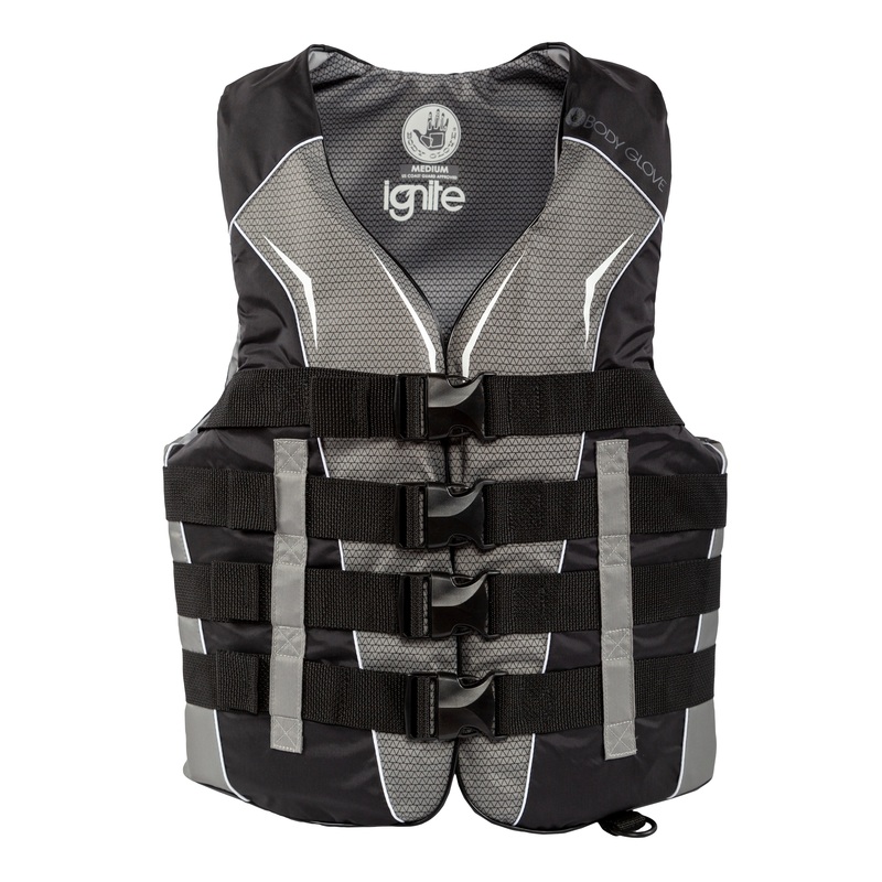 Ignite Type III Unisex Nylon USCGA PFD – Grey/Black