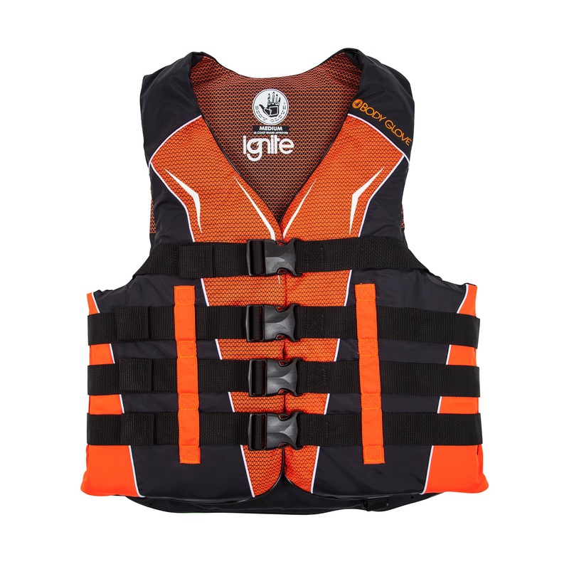 Ignite Type III Unisex Nylon USCGA PFD – Orange/Black