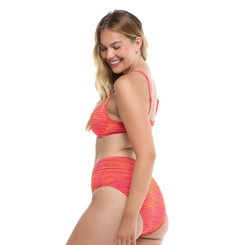 Impression Woodstock High-Waist Swim Bottom – Multi