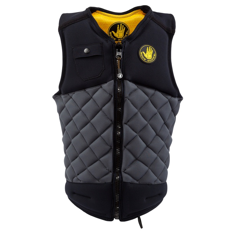 Men’s Non-USCGA Comp Vest – Black/Yellow