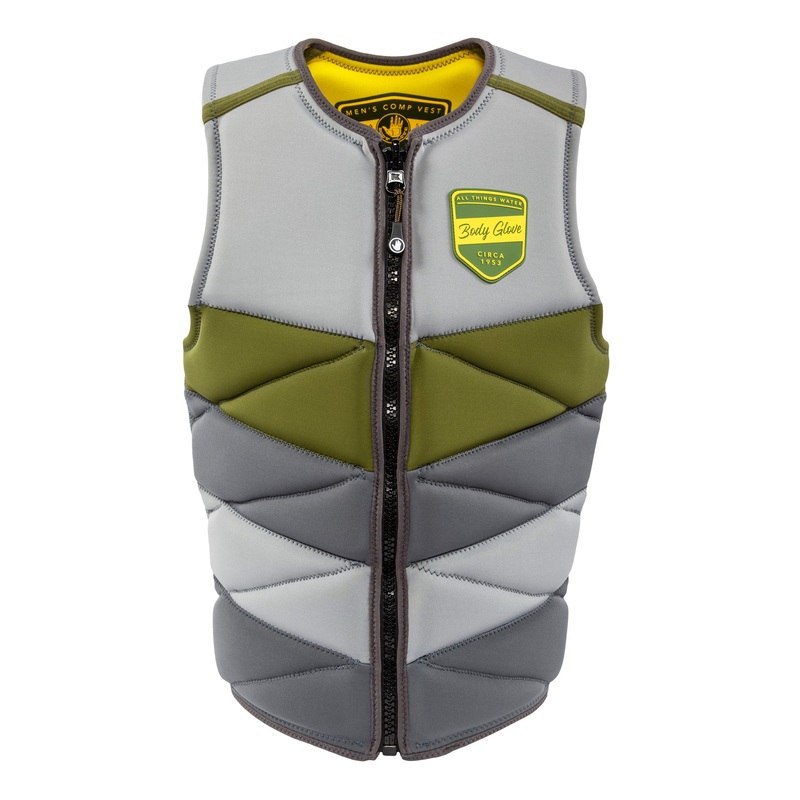 Men’s Non-USCGA Comp Vest – Grey/Green
