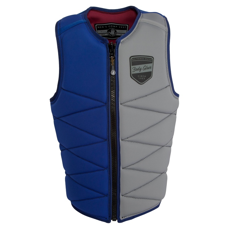 Men’s Reversible Non USCGA Competition Vest – Grey/Blue