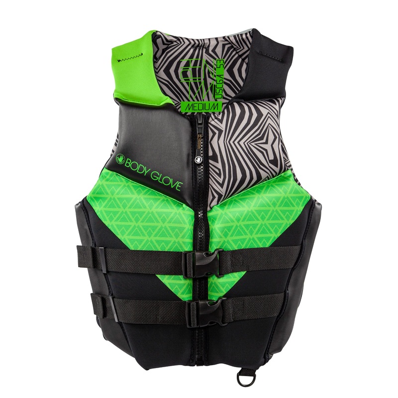 Phantom Men’s USCGA PFD – Green/Grey