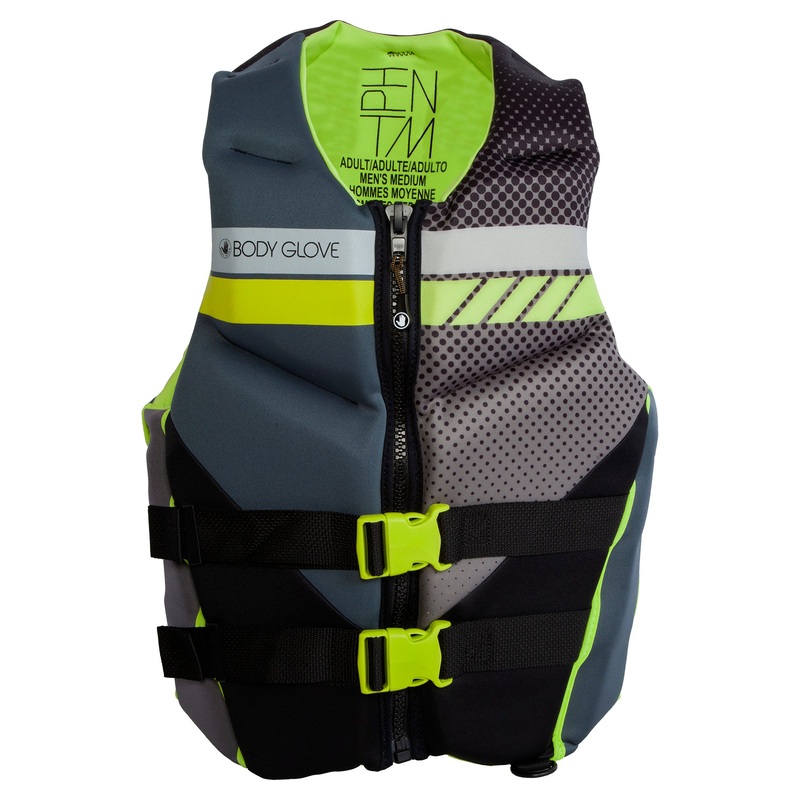 Phantom Men’s USCGA + TGA PFD – Grey/Yellow