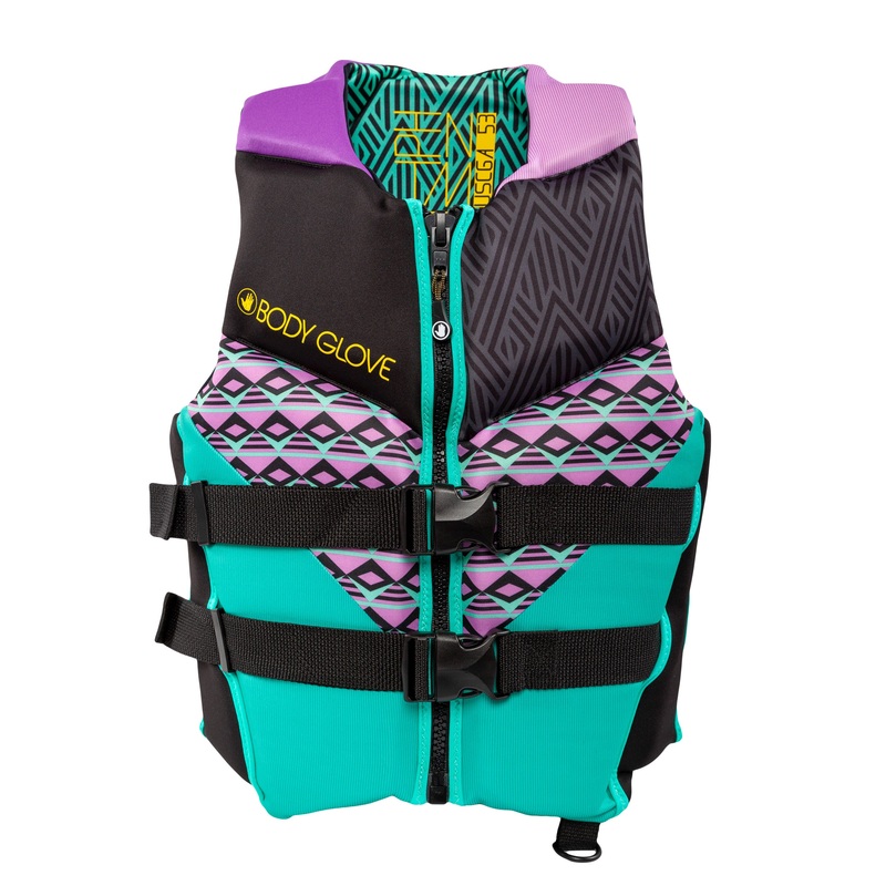 Phantom Women’s USCGA PFD – Aqua/Purple/Black