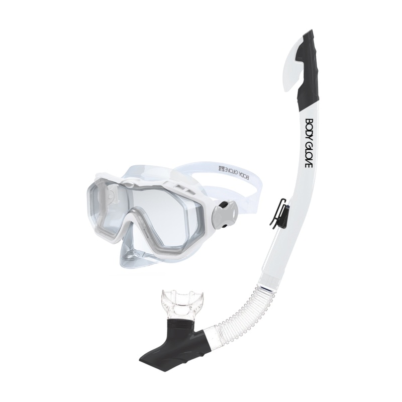 Predator Purge Mask/Snorkel Set – White/Black
