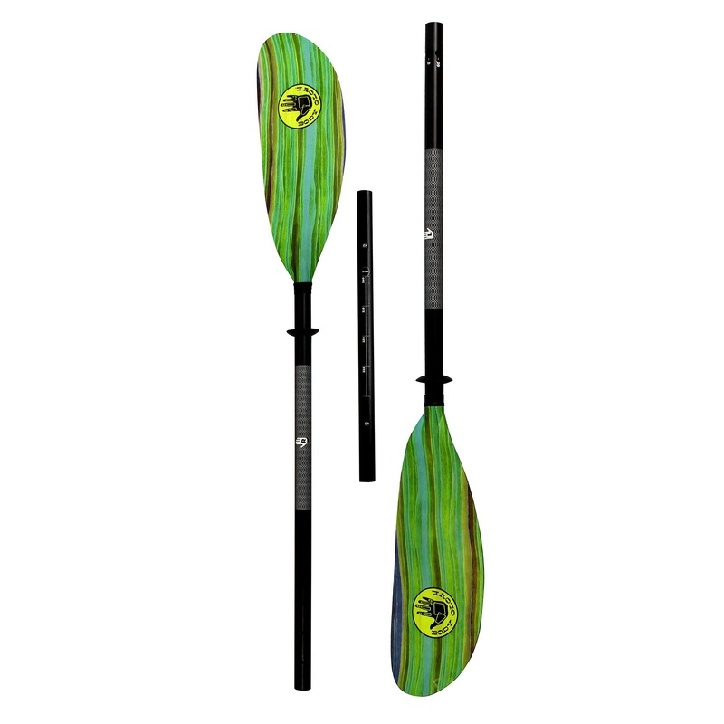 Slider Pro Kayak Paddle – Green Wood