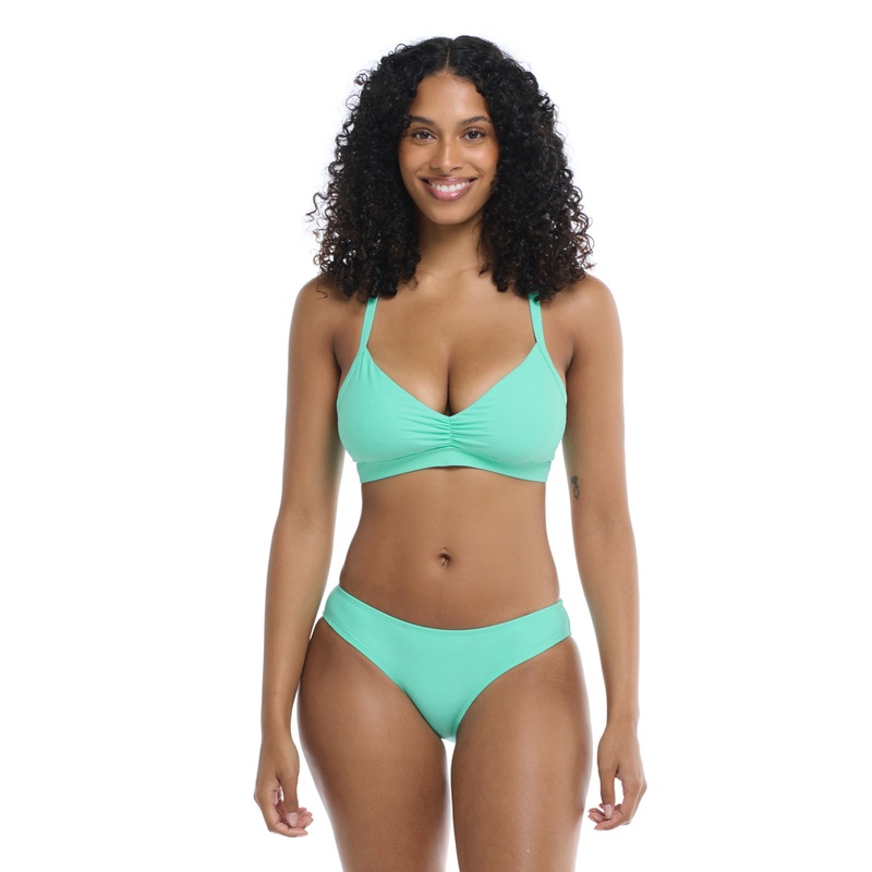 Smoothies Drew D-F Cup Swim Top – Sea Mist