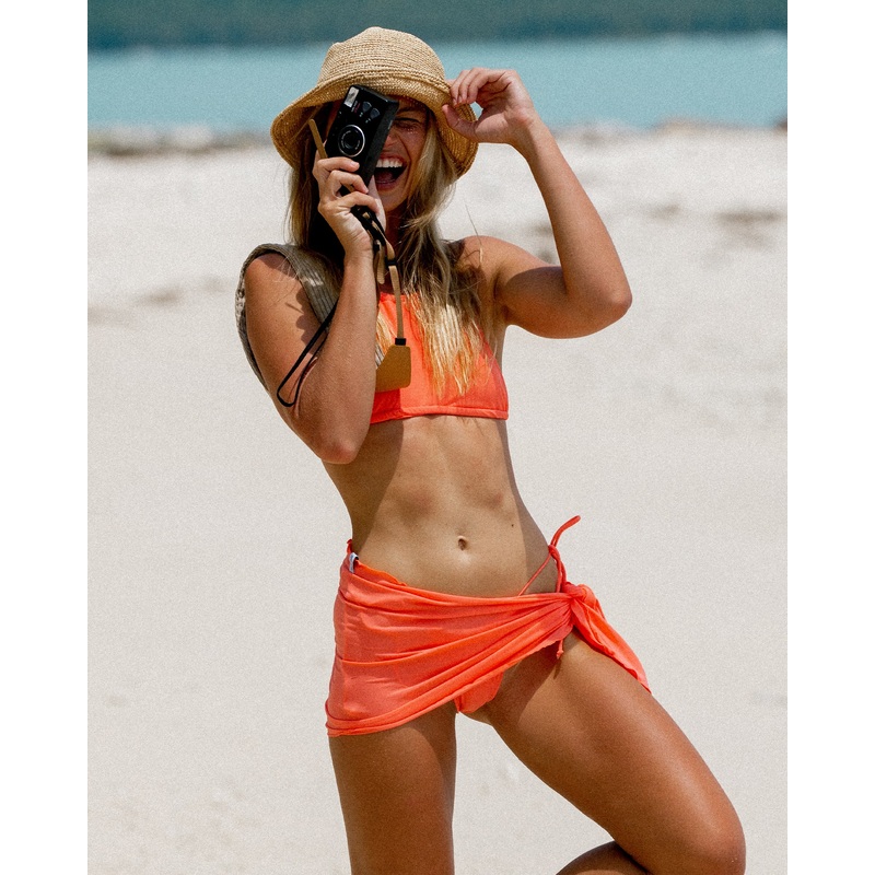 Smoothies Short Sarong Cover-Up – Sunset