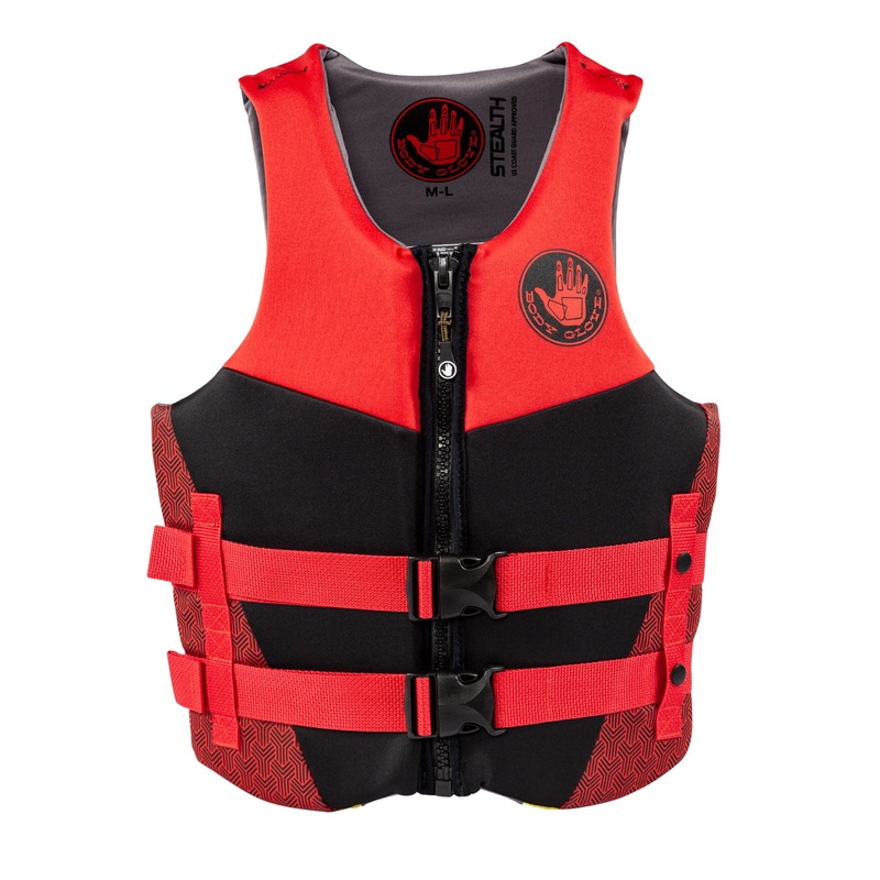 Stealth Unisex USCGA PFD – Black/Red