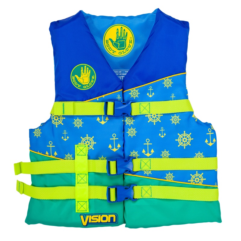 Vision Youth USCGA Type III Nylon PFD – Blue