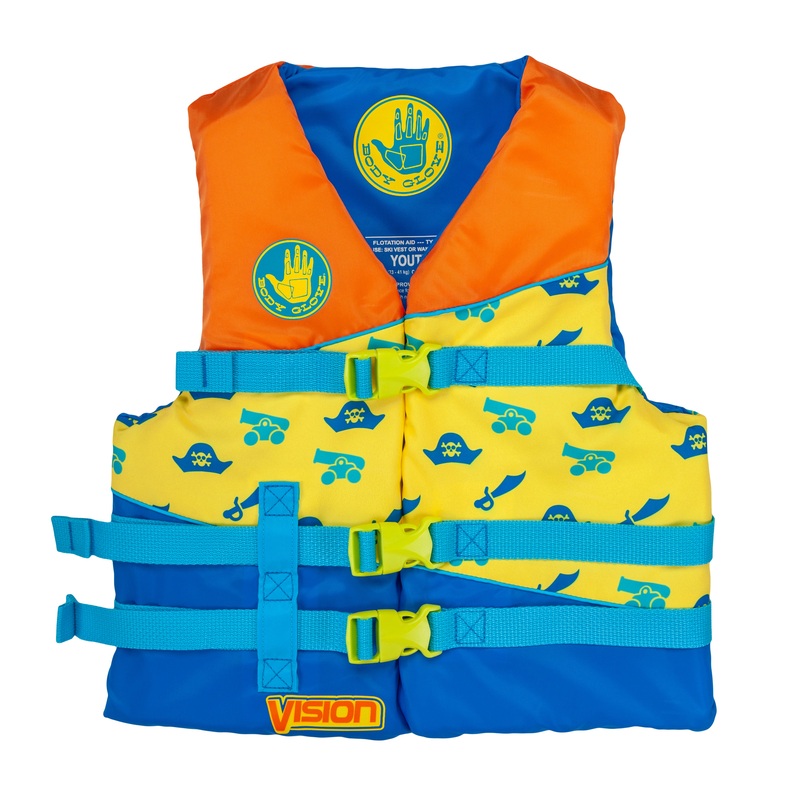 Vision Youth USCGA Type III Nylon PFD – Orange