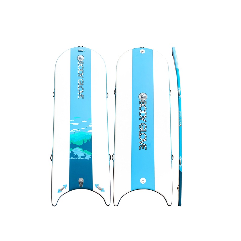 Waterpark 15′ Inflatable Floating Dock – Blue/White