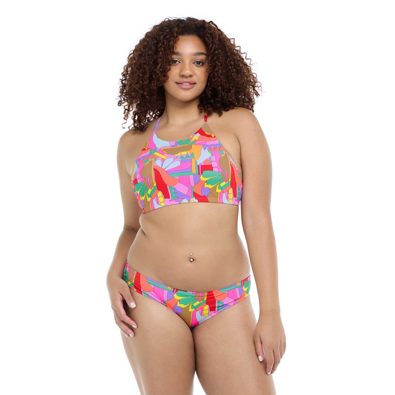Artistry Alesha High Neck Bikini Top – Artistry / Multi