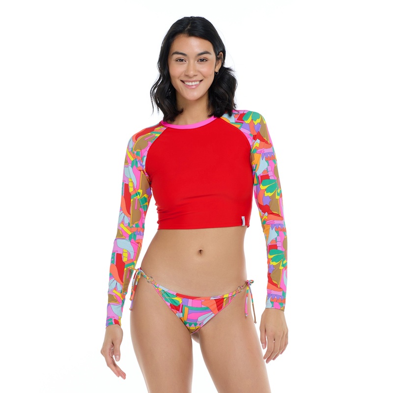 Artistry Let It Be Crop Rashguard – Artistry / Multi