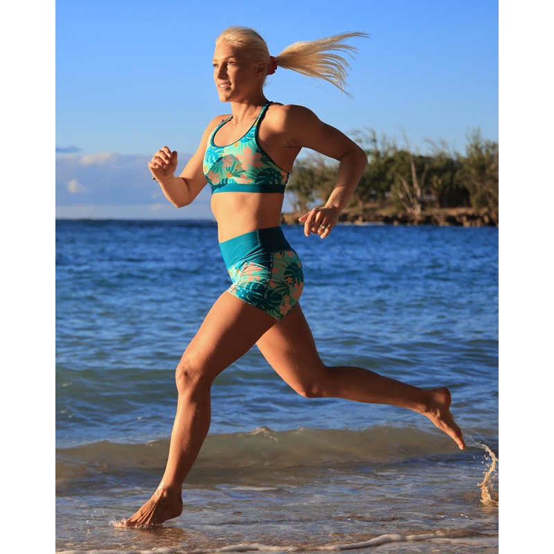 Flor Nove Equalizer Sports Bra – Flor Nove / Sea Mist