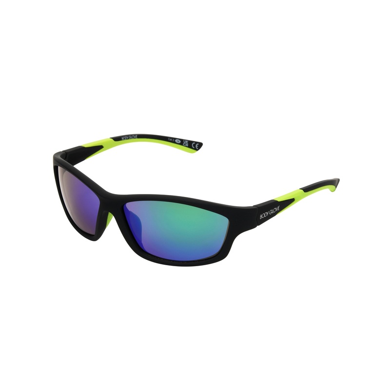 Oceanic Wrap Sunglasses – Black
