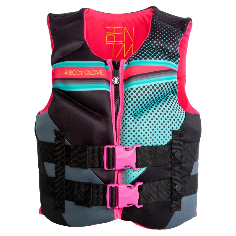 Phantom Youth USCGA + TCA PFD – Aqua/Pink