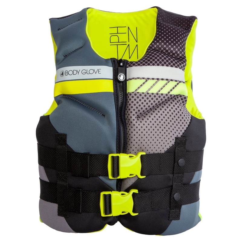Phantom Youth USCGA + TCA PFD – Grey/Yellow