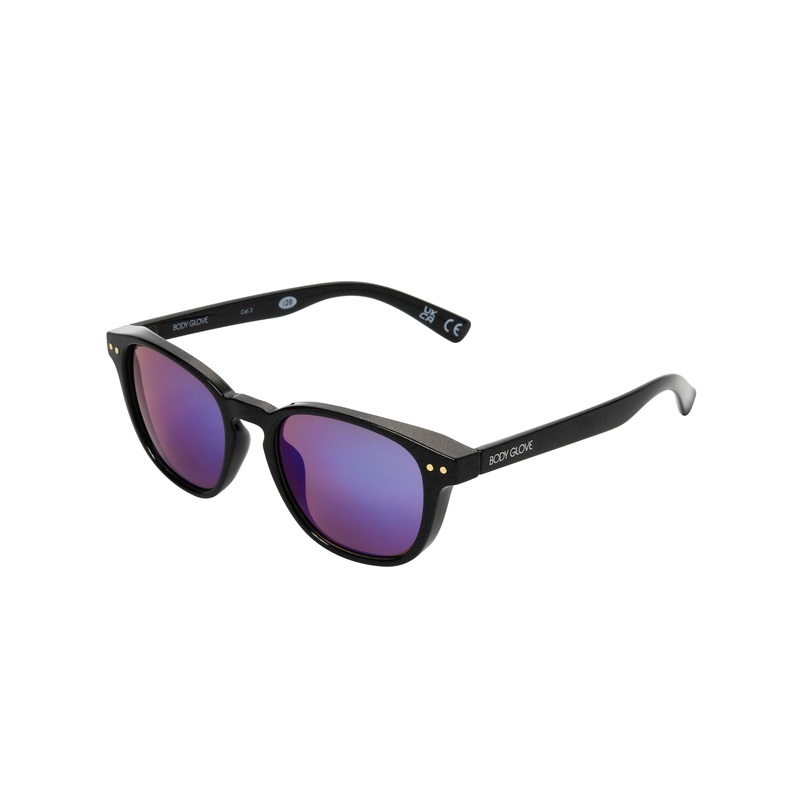 Serenity Round Sunglasses – Black