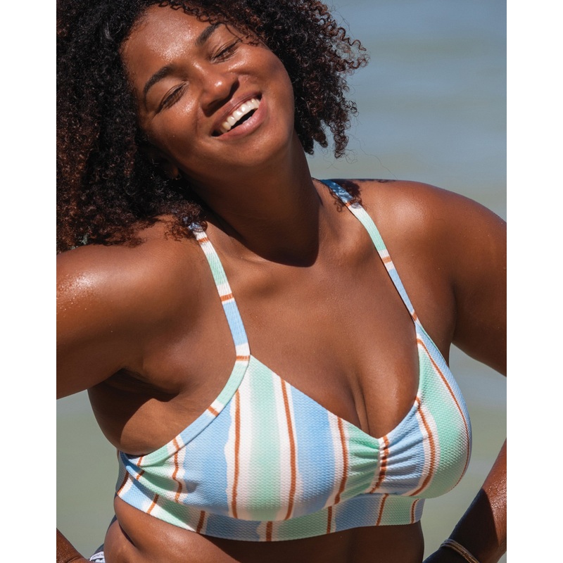 Shorebreak Drew Plus Size Swim Top – Shorebreak / Multi