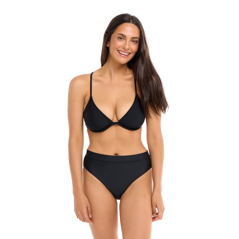 Smoothies Patsy Bikini Top – Black