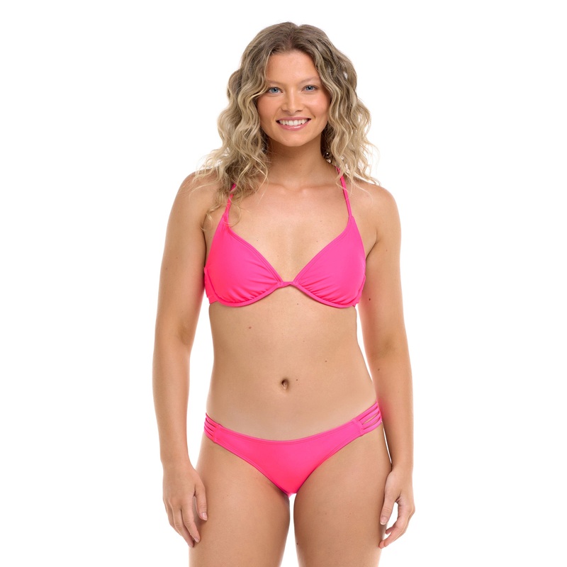 Smoothies Patsy Bikini Top – Bubble Gum