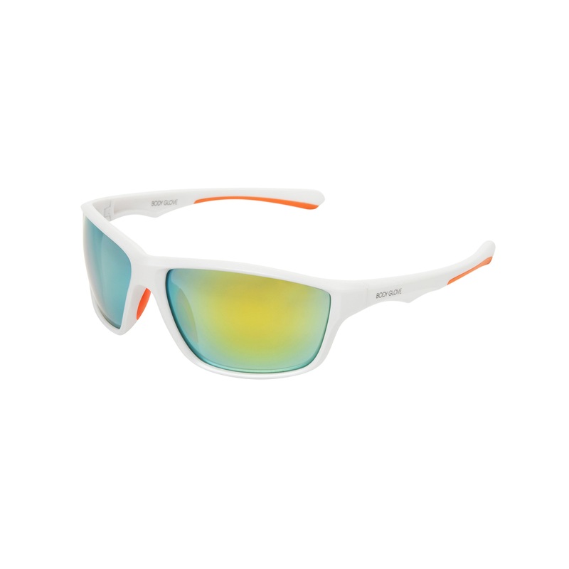Stoked Wrap Sunglasses – White