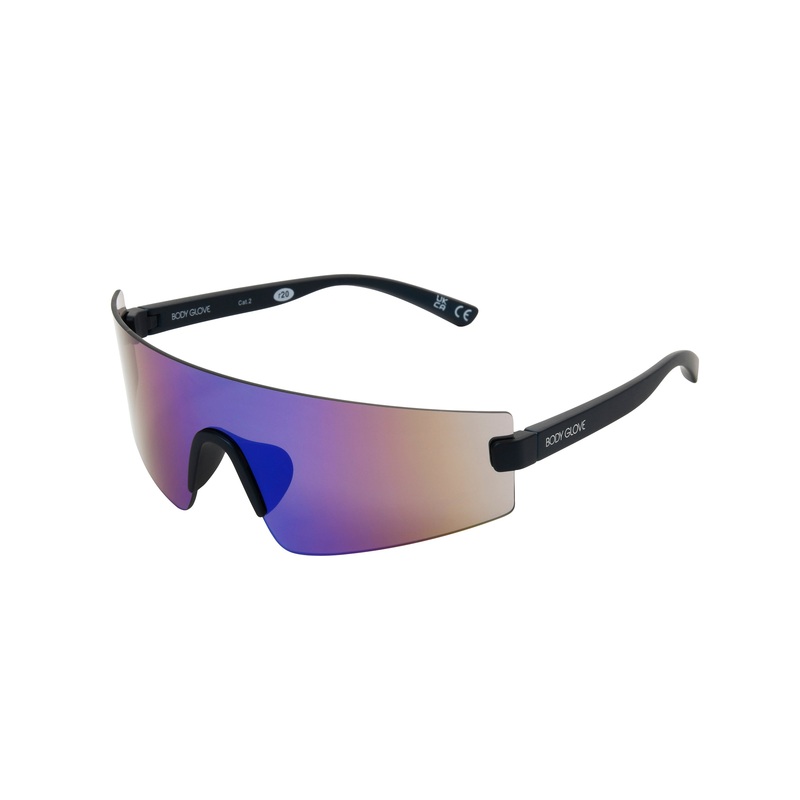 Vibez Rimless Shield Sunglasses – Teal