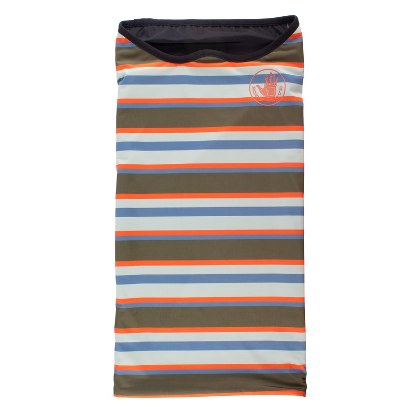 2-Pack Men’s Cooling Gaiter Face Masks – Grey/Stripes