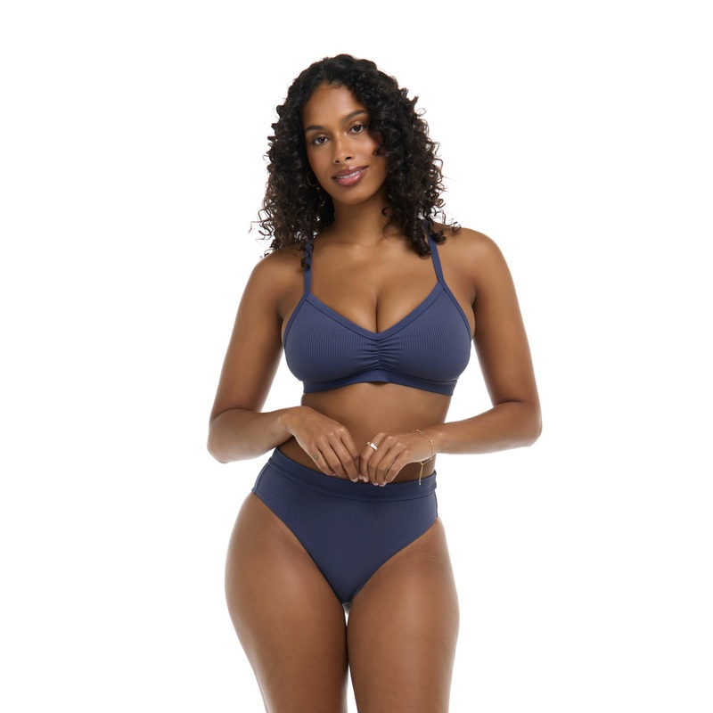 Ibiza Drew D-F Cup Swim Top – Dusk