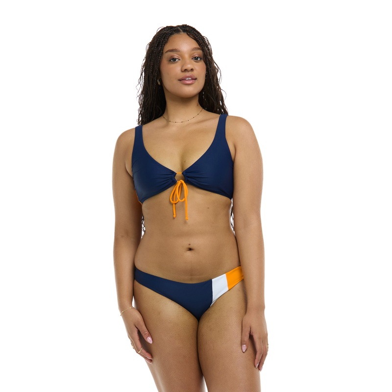 Maritime Lolah Scoop Bikini Top – Midnight / Maritime