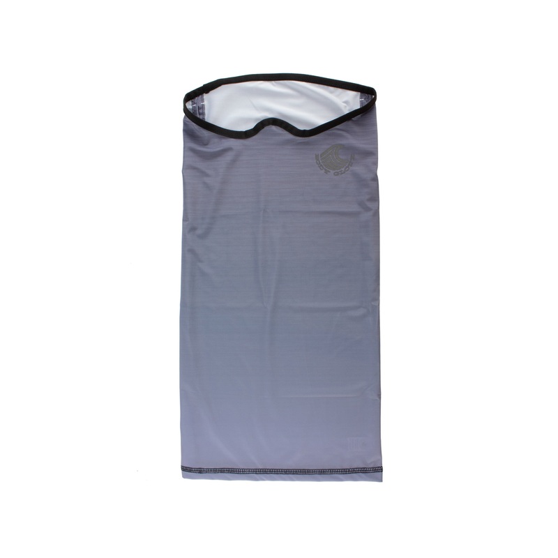 Men’s Cooling Gaiter Face Mask – Grey Stripe