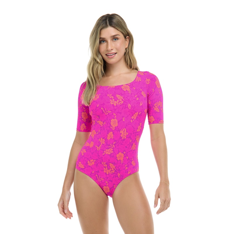 Puako Kat One-Piece Swimsuit – Bubble Gum / Puako