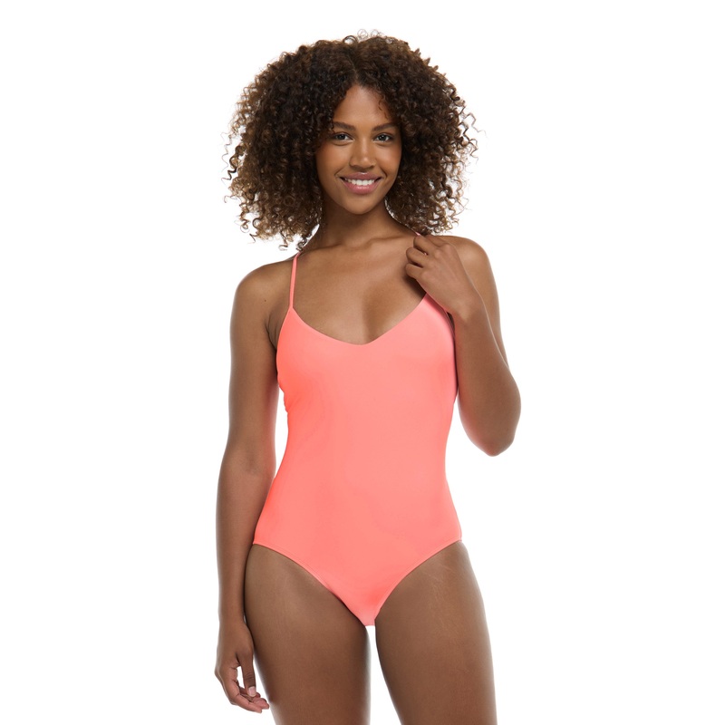 Smoothies Sandbar One-Piece Tank – Coral