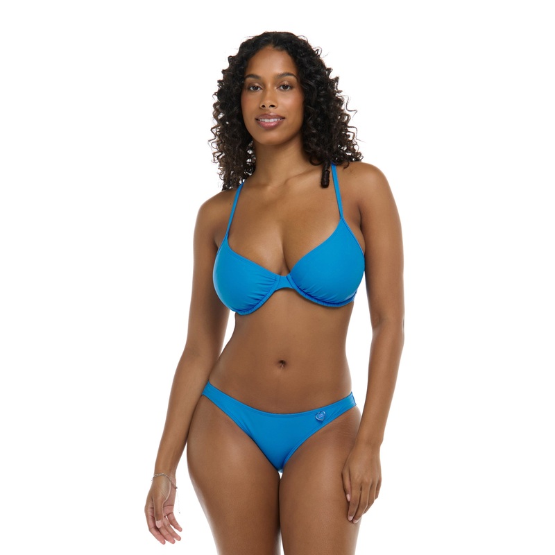 Smoothies Solo D-F Cup Bikini Top – Wave
