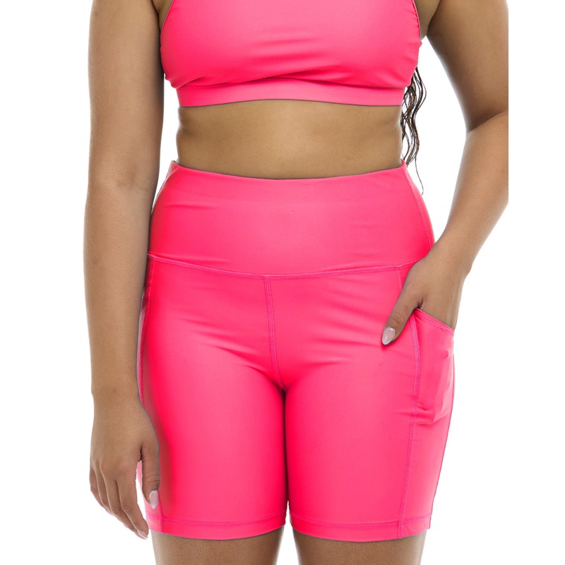 Smoothies Spin Cross-Over Bike Short – Bubble Gum