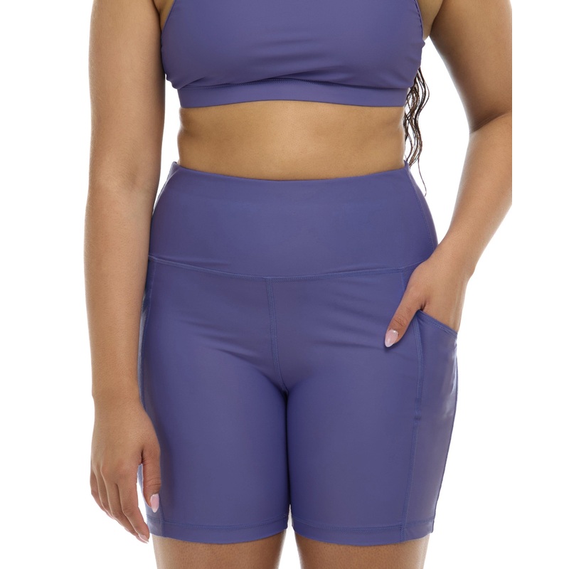 Smoothies Spin Cross-Over Bike Short – Iris