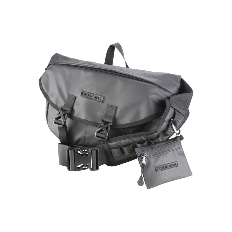Taluca Messenger with Pouch – Black