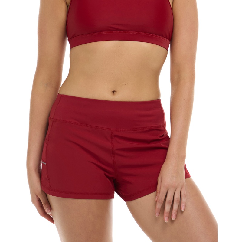 Smoothies Equalizer Cross-Over Sports Bra – Cranberry