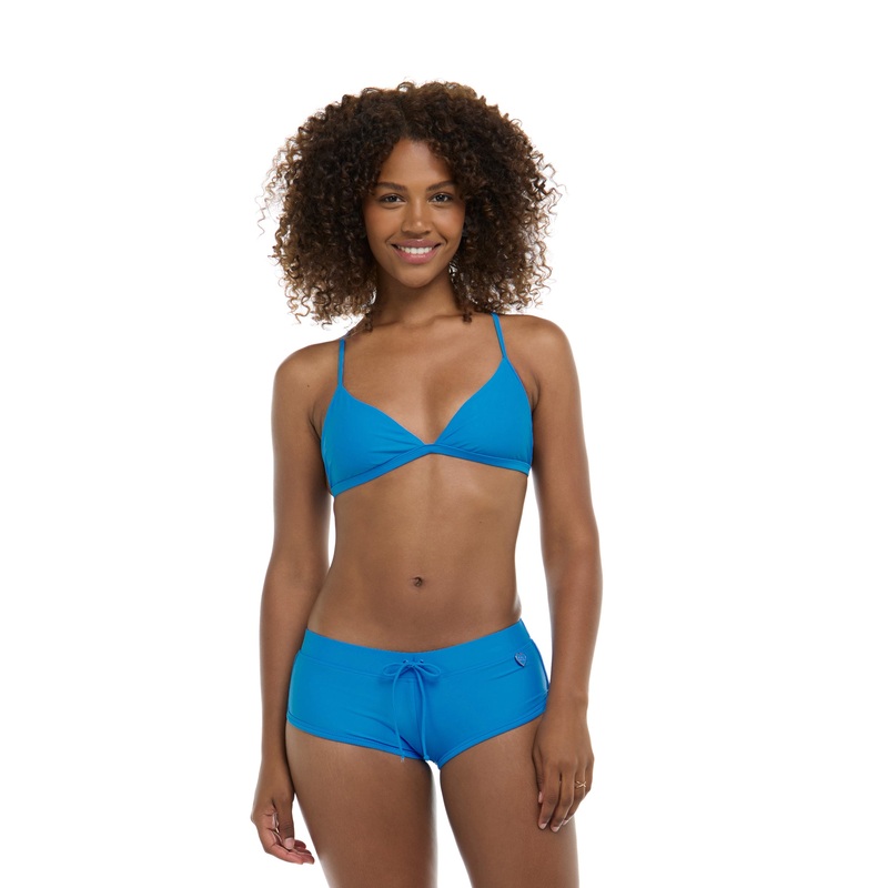 Smoothies Evelyn Fixed Triangle Bikini Top – Wave