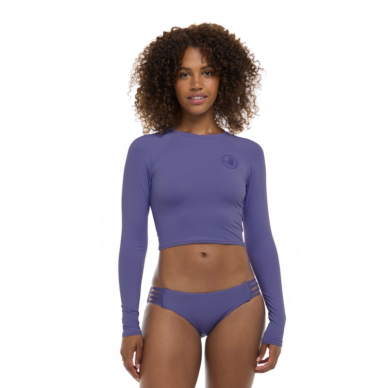 Smoothies Let It Be Crop Rashguard – Iris