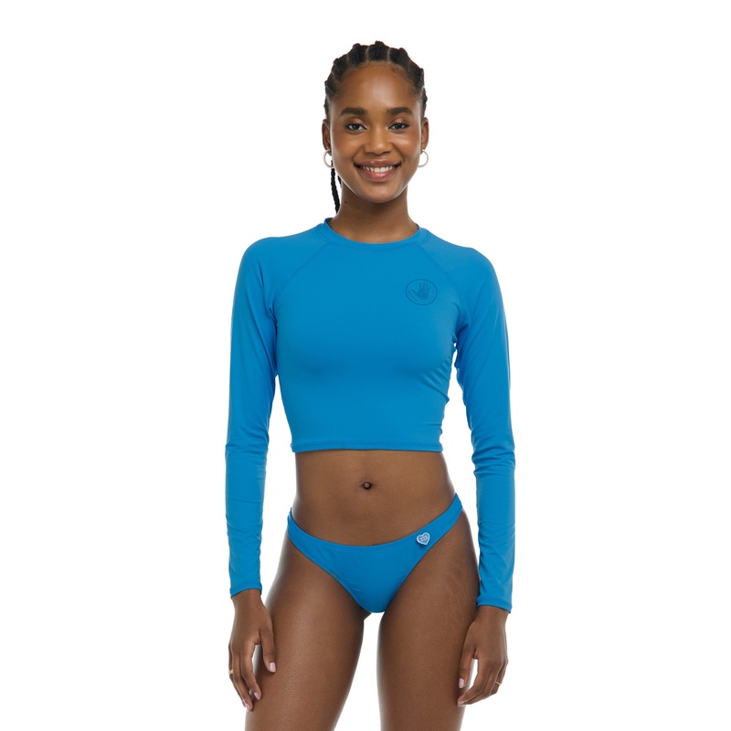 Smoothies Let It Be Crop Rashguard – Wave