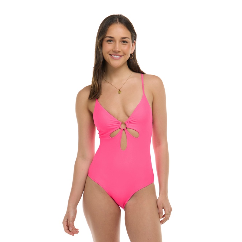 Smoothies Maddie One-Piece Tank Swimsuit – Bubble Gum